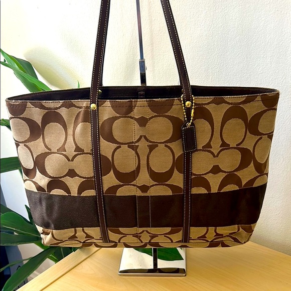 Coach Signature Legacy Lining Tote Bag 11099 Vintage 65th Anniversary - Picture 2 of 14